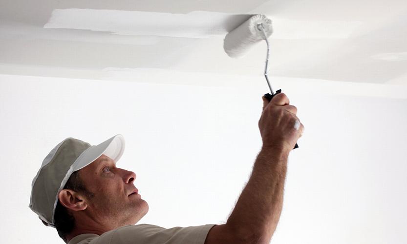 How to paint a ceiling Many people struggle with this aspect of decorating, but it doesn’t have to be an arduous task